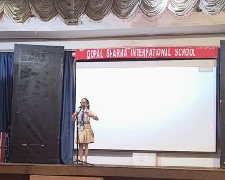English Elocution Competition STD 5
